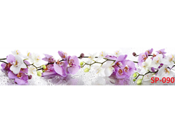 SP-090 ОРХИДЕЯ  Глянцевая стеновая панель ALBICO  2800*610*6мм.