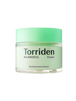 Гипоаллергенный успокаивающий крем с центеллой Torriden Balanceful Cica Cream 50мл