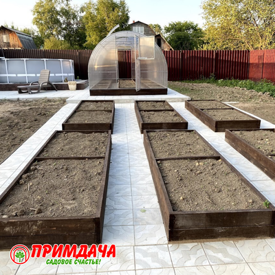 Каркас теплицы «Дачница Усиленная» 3*6 м.