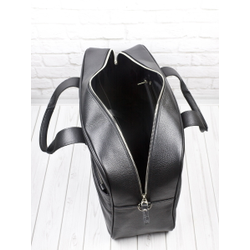 Кожаная дорожная сумка Frentano Premium black (арт. 
4041-51)