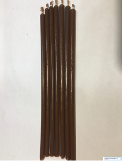 Коричневые свечи