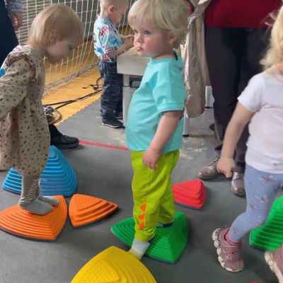 Балансировочная дорожка "Кочки" пластиковая