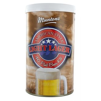 Солодовый экстракт Muntons Premium American Light Lager 1,5 кг