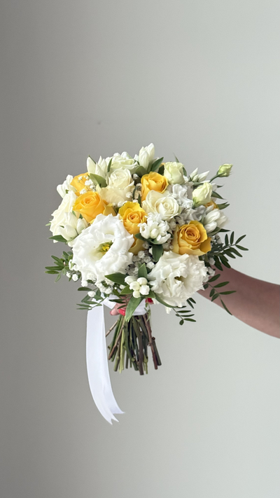 Букет невесты & Бутоньерка № 1359
