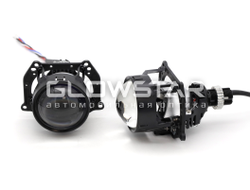 Билед модули Aozoom A3 Max 2025 2.5 дюйма, 5500К, 12V, 49W/57W, крепление 3R и съемное гаечное