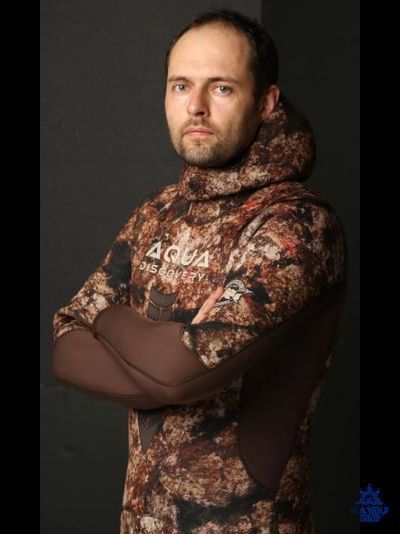 Гидрокостюм неопрен 9мм AquaDiscovery «Атаман V2» CAMO р.56