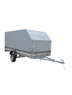 3.5х1.5, R13 Автомобильный легковой прицеп KOiRA 3.5 тент серый