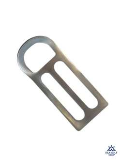 Пряжка-Cтопор Scorpena нерж. с полукольцом для ремня