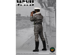 КАПИТАН ПОДВОДНОЙ ЛОДКИ - КОЛЛЕКЦИОННАЯ ФИГУРКА 1/6 German U-BOAT CAPTAIN (KT-8003) - Kings Toys