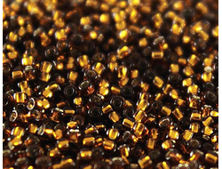 Японский бисер Toho 11/0 34 Silver-Lined Smoky Topaz