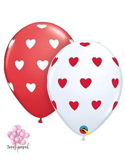 Воздушные шарики из латекса  с рисунком 18, 1 шт.