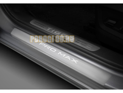 Накладки порогов RIVAL (4шт.) Chery Tiggo 7 Pro Max 2022-