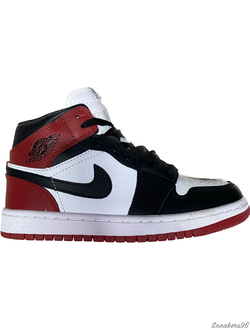 Nike Air Jordan 1 Retro all Black (с мехом) Мужские (40-45)