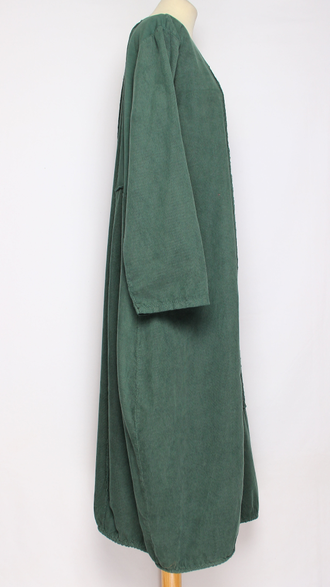 Платье Бохо вельветовое "Сетка трикотажная спинка" горчичное, морская волна, малахит до р.56