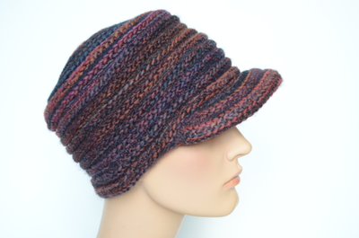 Итальянская женская вязаная фуражка зимняя Визио фото
