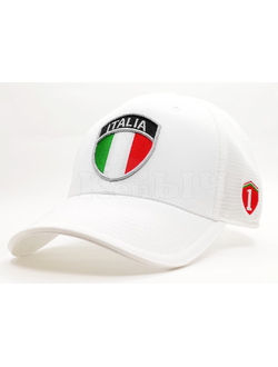 Бейсболка ITALIA №1 с сеткой сзади