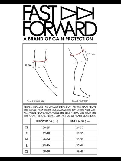 Комплект защиты на колени и локти GAIN FAST FORWARD ROOKIE