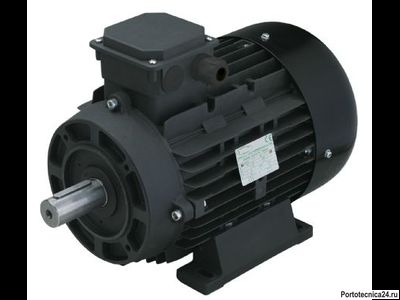 Двигатель 15 кВт H160M вал d42мм с напольной установкой