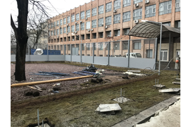 Монтаж стоек, шумозащитных панелей и светопрозрачных панелей шумозащитного экрана