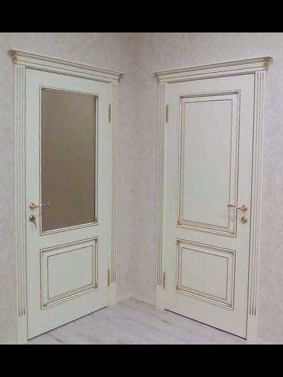 PORTE RICHI (Беларусь). АРБАТ, ЛУЧИАНА (Л32), Ral 9010/ ПАТИНА ЗОЛОТО. ПОЛОТНО ГЛУХОЕ