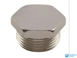 Заглушка в трубу VIEIR  3/4" нр никель в Тамбове