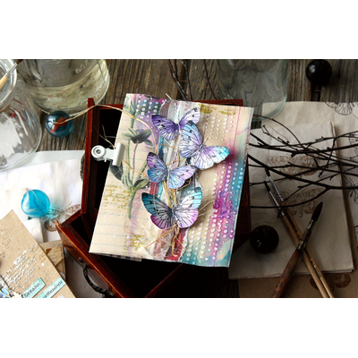 ФП штамп &quot;Бабочка-капустница средняя&quot; 2