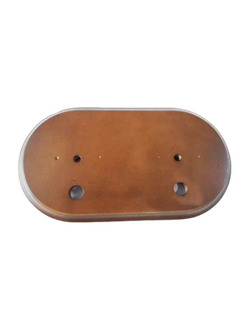 Подложка двухместная натуральное дерево "Астория", дуб коричневый