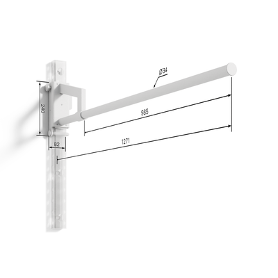 Турник навесной на базовую шину