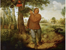 Картина обогреватель, репродукция Питера Брейгеля Разоритель гнёзд