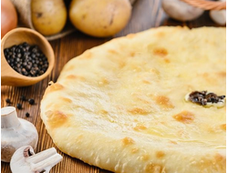 Пирог с картофелем и грибами