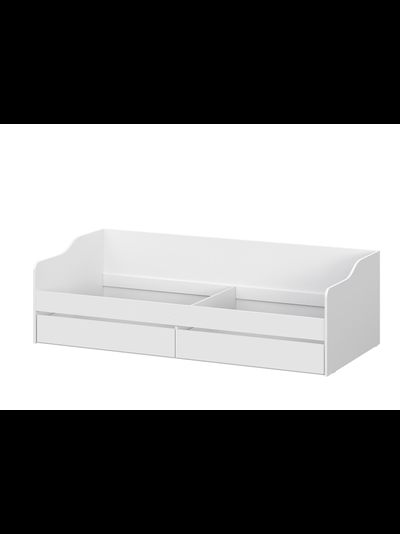 КР 2 кровать Белый текстурный