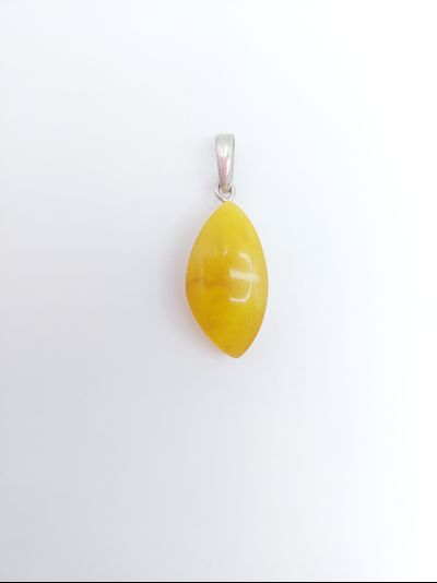 Кулон &quot;Белый Лист&quot;