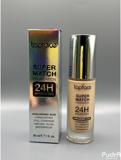 Topface Тональный крем Super Match 24H Foundation PT475 001 ivory nude