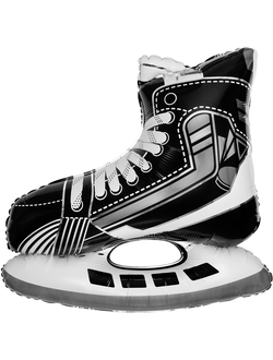 Шар 33"/84 см "Ледовый конек" (Китай)