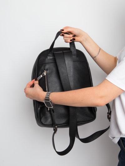 Женский кожаный рюкзак Albiate black (арт. 3103-01)