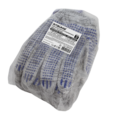 перчатки защитные, перчатки трикотажные, хлопчатобумажные перчатки, перчатки трикотажные с покрытием