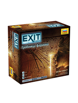 Игра настольная "EXIT-КВЕСТ. Гробница Фараона", игровое поле, карточки, ЗВЕЗДА, 8971