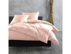 Розовое постельное белье из премиального хлопка