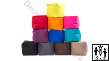 Кресло кубик разноцветные