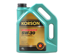 Моторное масло KORSON 5W-30 4 л