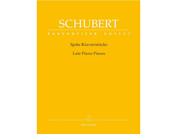 Schubert. Späte Klavierstücke