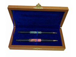 Подарочный набор СОГЛАШЕНИЕ с ручками из натуральных камней