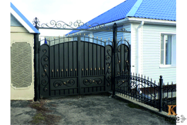 кованые ворота 