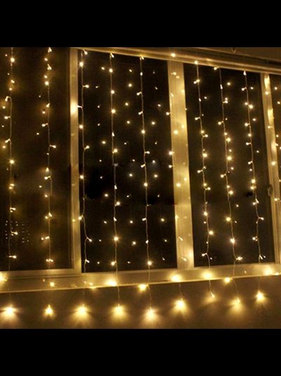 Гирлянда "Занавес" 2*2 м, LED, МИКС