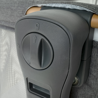 Колыбель Pituso Flora Dark Grey / т.Серый