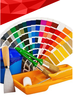 Малярный и штукатурный инструмент и расходные материалы