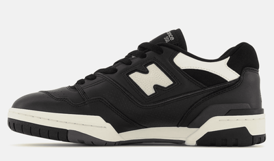 New Balance 550 Panda Black (Черные) сбоку