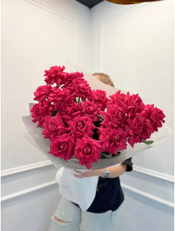 Букет из 19 французских роз