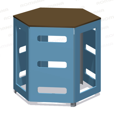 Гайка высокая Romana 115.02.00