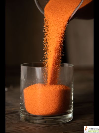 Насыпные свечи RosCandles оранжевые "Оранжевый" - 1 кг